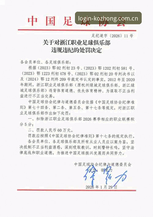 足协第三批禁足令详解：从高管到球员的行业整治风暴